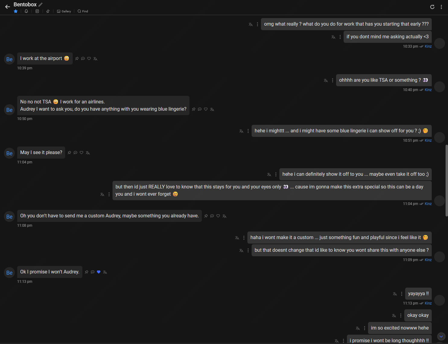 Building trust with a client in conversation